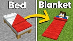 Minecraft, But Any TINY Build Hack, You Get