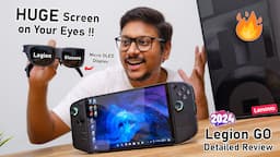 Lenovo Legion GO Review & Gaming Test India 2024... Everything You Need to know! 🔥