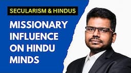 J Sai Deepak on Hindu Secularism & Missionary Influence on Hindu Minds / Anand Ranganathan & Swapan