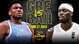 Greece vs Bahamas Full Game Highlights | Olympics Warm-Up | June 27, 2024 | FreeDawkins