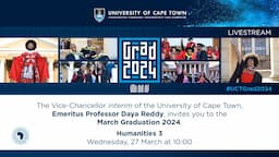 Faculty of Humanities Graduation Ceremony 3 – 27 March 2024