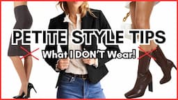 *PETITE* 10 Fashion Items I DON'T Wear! & What I Wear Instead!