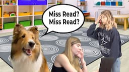 "Miss Read?  Miss Read?" ✏️🐶🚌 Kindergarten with Biscuit is a Challenge!  Cricket Chronicles e293