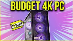 The BEST $1300 "4K Gaming" High FPS PC Build in 2023 🖥️