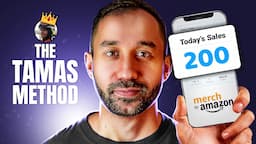 🤑How I went from 50 to 200 SALES PER DAY! (Amazon Merch Ads Strategy) | The Tamas Method Tutorial