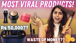 Trying *OVER RATED * Products😱 | Should You Buy? | Volcanic Oil Roller, Dyson, Moroccan Gloves