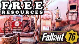 All RESOURCE Generating CAMP Items - Fallout 76