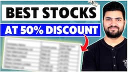 Best Stocks at huge discount | Best Stocks to buy