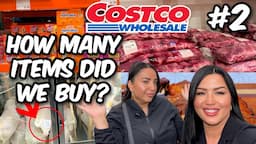 COSTCO Shop with us | Views on the road Grocery Shopping & Cooking Mexican food recipes