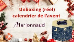 Unboxing Calendrier de l'Avent Marionnaud Multimarques (75€)  #calendrierdelavent #marionnaud