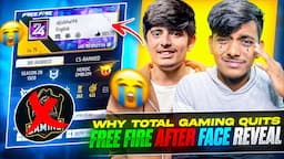 After Face Reveal😨 Why Total Gaming Quits Free Fire😭 Some Intresting Facts Of Ajju bhai🔥