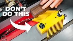 Avoid Table Saw Injuries: 13 Common Mistakes Exposed