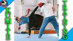 training karate  best of techniqes training   kumite training