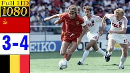 Soviet Union 3-4 Belgium world cup 1986 | Full highlight | 1080p HD