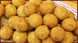 BOLINHA DE QUEIJO COM MASSA FÁCIL I MASSA BÁSICA PARA SALGADOS I Receitas de Pai