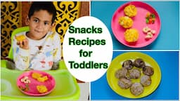 3 Egg Based Snack Recipes for Toddler | Healthy Snack Recipe For Kids | Kids Snacks Recipes