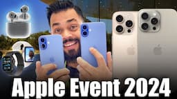 iPhone 16 & iPhone 16 Pro Hands On & First Look ⚡Capture Button, A18 Pro & More