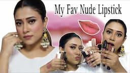 Sharing my current fav NUDE lipstick wo bhi Drugstore Brand Ka 🤩 #barshapatra