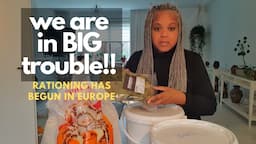 We are in BIG trouble They have begun to Ration food in Europe | Food Crisis