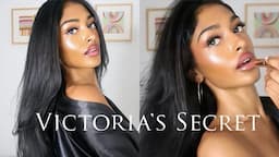 how to do your makeup like a VICTORIA’S SECRET ANGEL 👼 🎀 (brown girl friendly tutorial!)