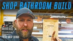 Shop FINALLY Get's A Bathroom!