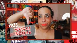 the 10 worst books I read in 2023 👎🏽