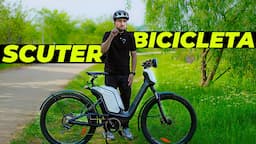 Cum arata o bicicleta combinata cu un scuter - NIU AERO