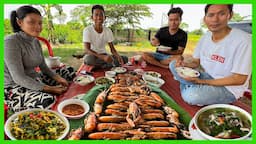 Crayfish Farm, Fresh Redclaw Crayfish! New Experian At TALOR SENCHHEY District, PURSAT.