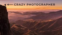 EXTREME photography from 3000m cliffs! - Part 2 - Landscape Photography in the Drakensberg