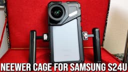 Samsung S24 Ultra Neewer Moment T-Series Cage