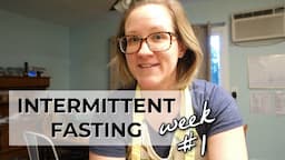 My First Week of Intermittent Fasting! // Keeping a Budget // sahm VLOG // Mommy Etc