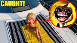 WE TRACKED MISS DELIGHT TO HER TOP SECRET BOAT DATE! (POPPY PLAYTIME CHAPTER 3)