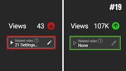 21 Youtube Settings That F*ck Small Channels