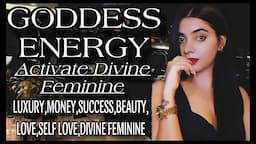 ACTIVATE GODDESS DIVINE FEMININE ENERGY IN 10 MINUTES GET EVERYTHING WITH EASE shakti AFFIRMATIONS