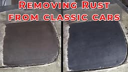 Rust Removal Classic Car Restoration