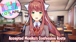 Accepted Monika's Confession Route!!!!(DDLC Collapse MOD)(DEMO)