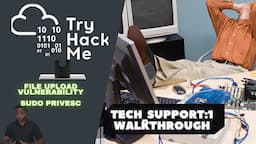 Tech_Supp0rt: 1 Tryhackme CTF Walkthrough | File Upload Vulnerability CMS