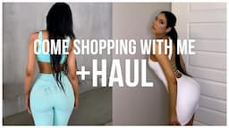 come shopping with me + haul