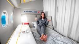 Flying Solo in Air France First Class :)