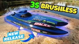 NEW Brushless 3S TURBOJET Racing Speed Boat Under US$100 | TY XIN TX768