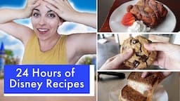 I Ate Official Disney Resort Recipes for 24 Hours