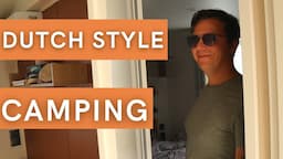 Vlog 51. Dutch Style Vacation // Camping Chalet in the Netherlands // Vacation House inside