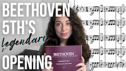 Comparing 5 conductors VERY different openings of Beethoven 5th Symphony (& why they chose that)