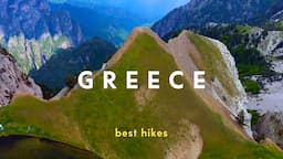 4 Best Hikes in Greece 🇬🇷 Hiking Road Trip