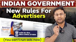 New Indian Government Rule for Digital Marketers | Umar Tazkeer