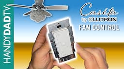 Lutron Caseta Fan Control - installation and setup