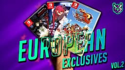 20 Switch Games Physically Exclusives to Europe! Vol. 2