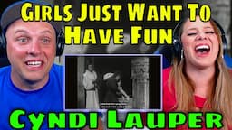 REACTION TO Cyndi Lauper - Girls Just Want To Have Fun (Official Video) THE WOLF HUNTERZ REACTIONS