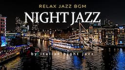 Italian River Jazz at Night | Romantic Sweet Jazz Background & Soothing Jazz for Healing Moods