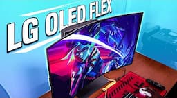 LG OLED FLEX Review:  The 4k Gaming Monitor!